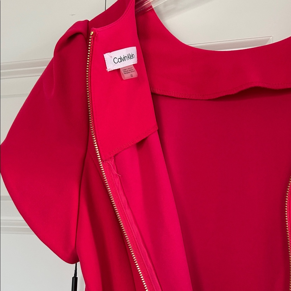 Calvin Klein Raspberry Jumpsuit - Picture 5 of 6